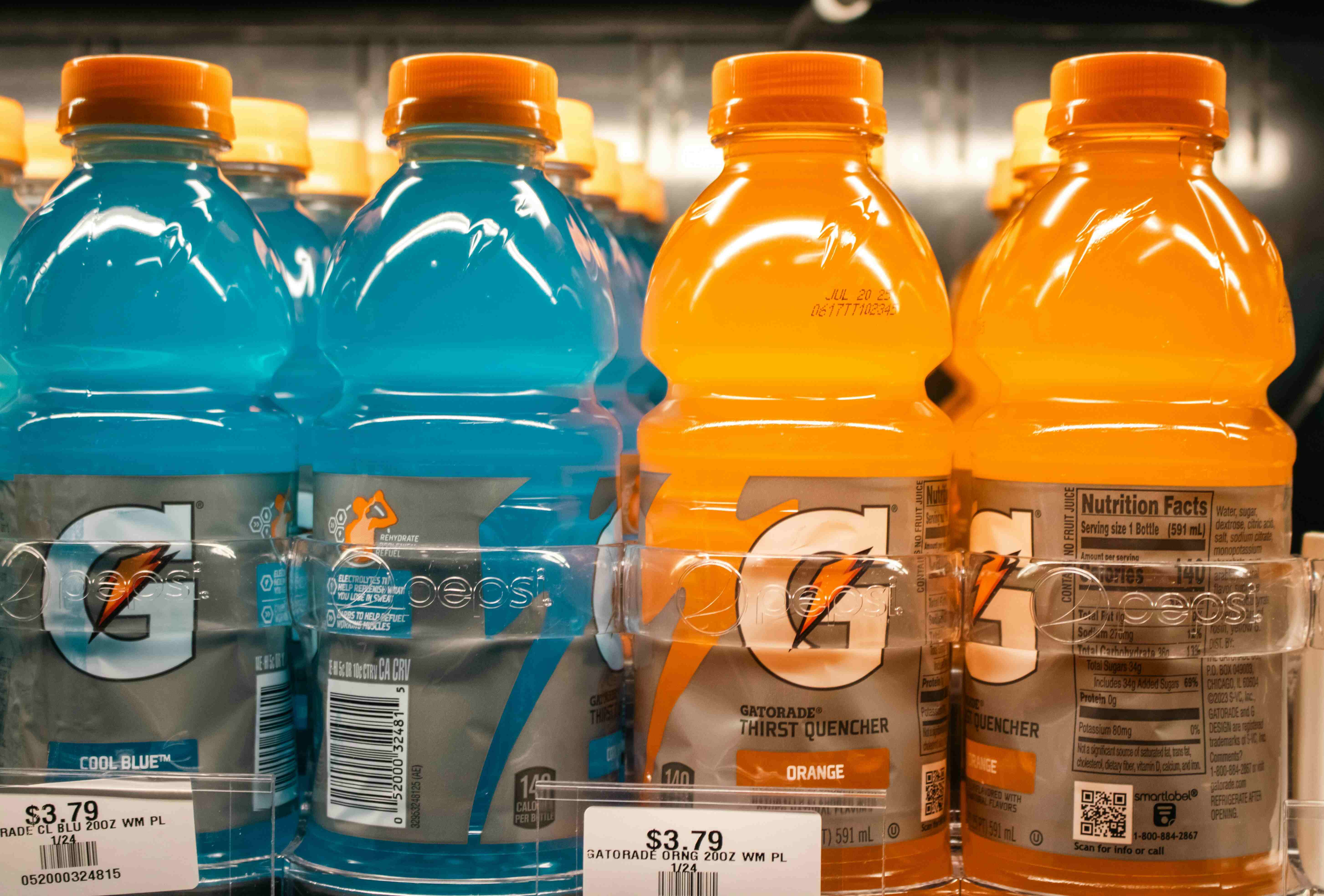Gatorade, electrolytes